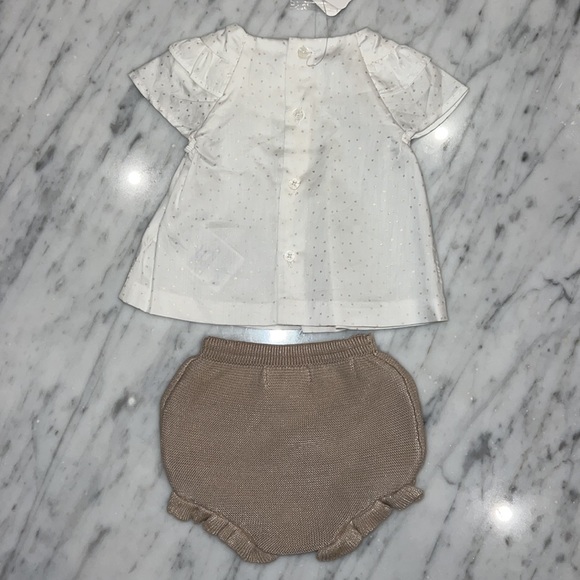 New Mayoral Baby Girl Blouse and Bloomer Set - Picture 4 of 4